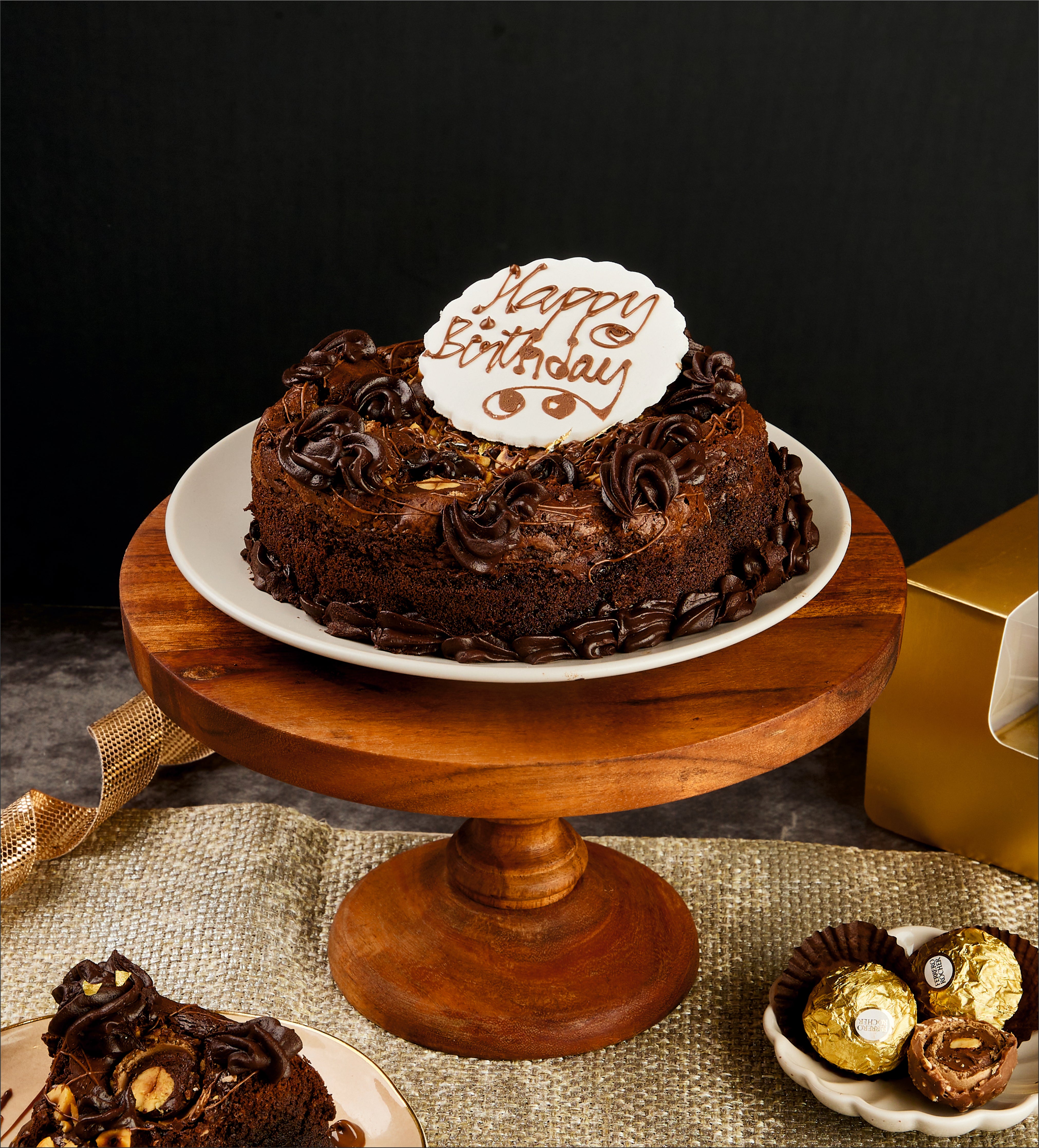 Ferrero Rocher Nutella Bomb Gooey Cake