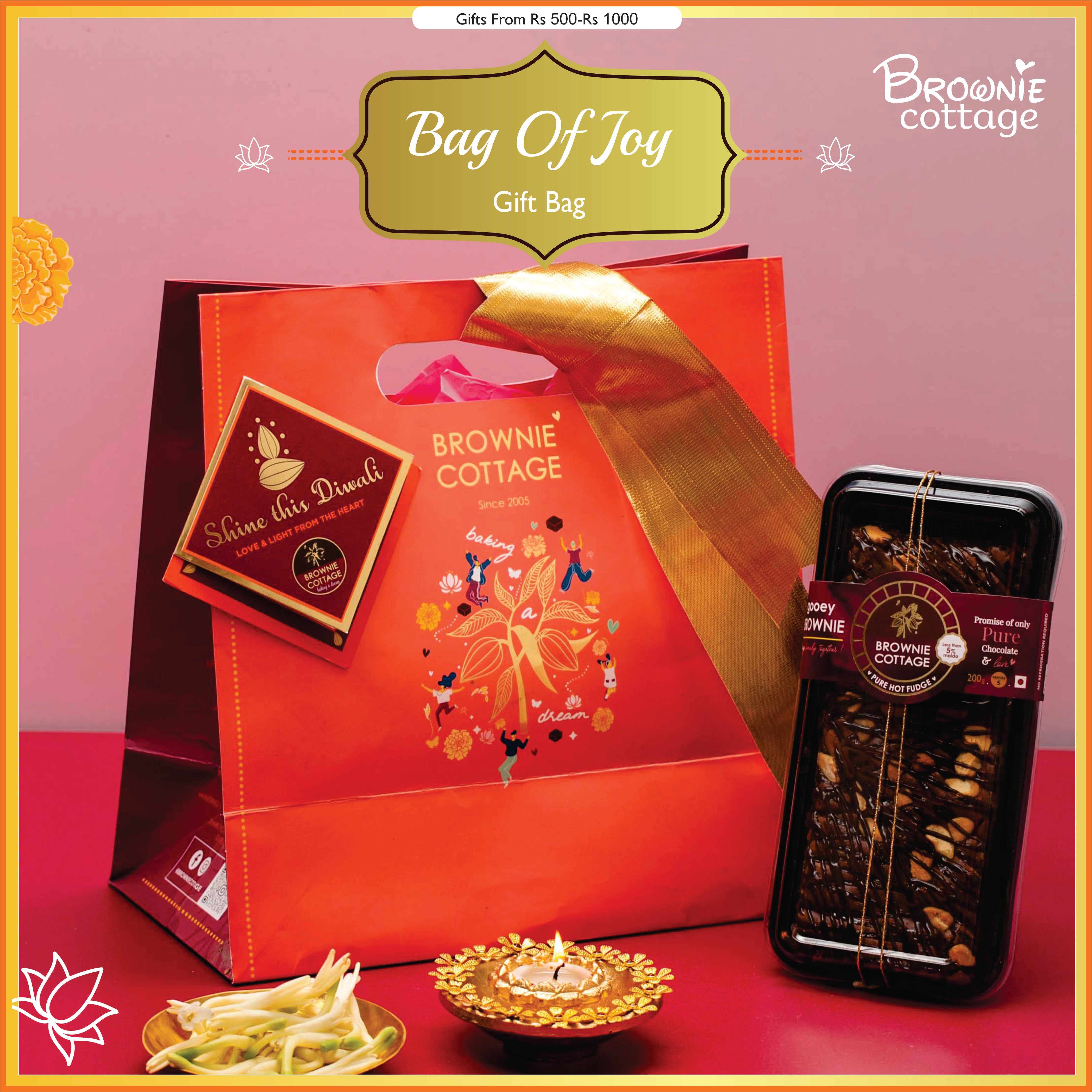 Buy Secret Santa Hamper | Christmas Gift Box | Mobile Stand | Stapler | Pen  | Diary Online on Brown Living | Gift